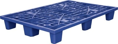 Паллет 1200х800х160 мм (перфорированный на 9 ножках вкладываемый), арт. TR 1208 L синий, код: 12746