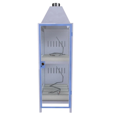 Шкаф для аккумуляторов ШМА-06 390x670x1350 мм Синий