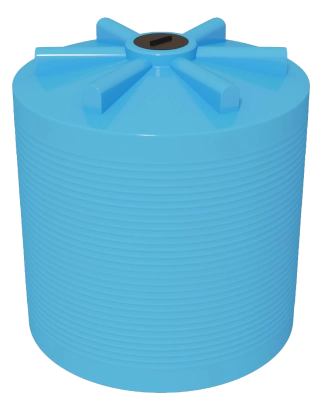 Ёмкость ЭВЛ 5000 л. голубая усиленная 