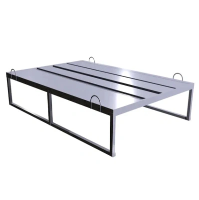 Металлический поддон ПДМ-01-02 1200x800x250 мм Серый