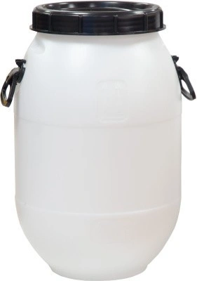 Бидон пластиковый 50 литр, арт.: БПЗ 50, белый, код: 10780