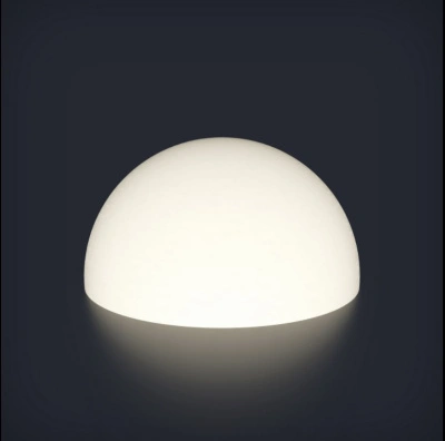 Полусфера Como 800 мм с подсветкой Белая подсветка, без крепления