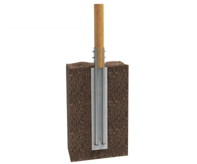 Закладная деталь HARDWOOD 130-150 L-1500