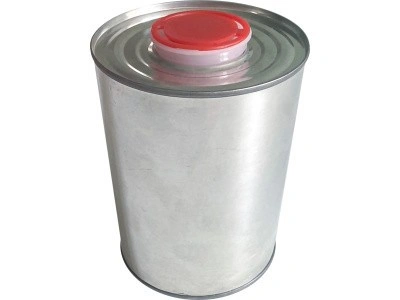 Банка металл 1л. круглая, с крышкой берикап 42мм, арт. БЖ 1 с берикапом, код: 28227