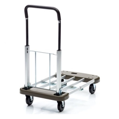 Складная платформенная тележка трансформер Стелла-техник КТ-2140 Alu платформенная, алюминий, металл