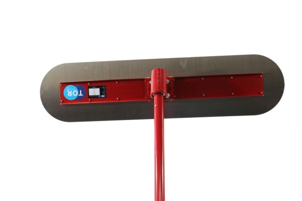 Гладилка для бетона нержавеющая сталь, лезвия 1200 х 300 мм, ручка 1800 мм TOR DMZ-B30