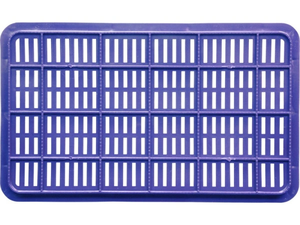 Ящик перфорированный 500×300×264, арт.: 112, объём 39.6, синий, код: 01541