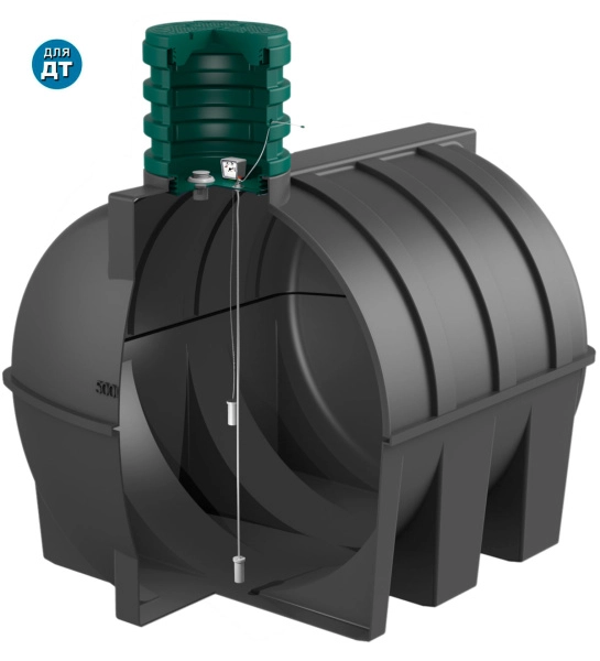 Подземная емкость DT 3000 литров (черный)