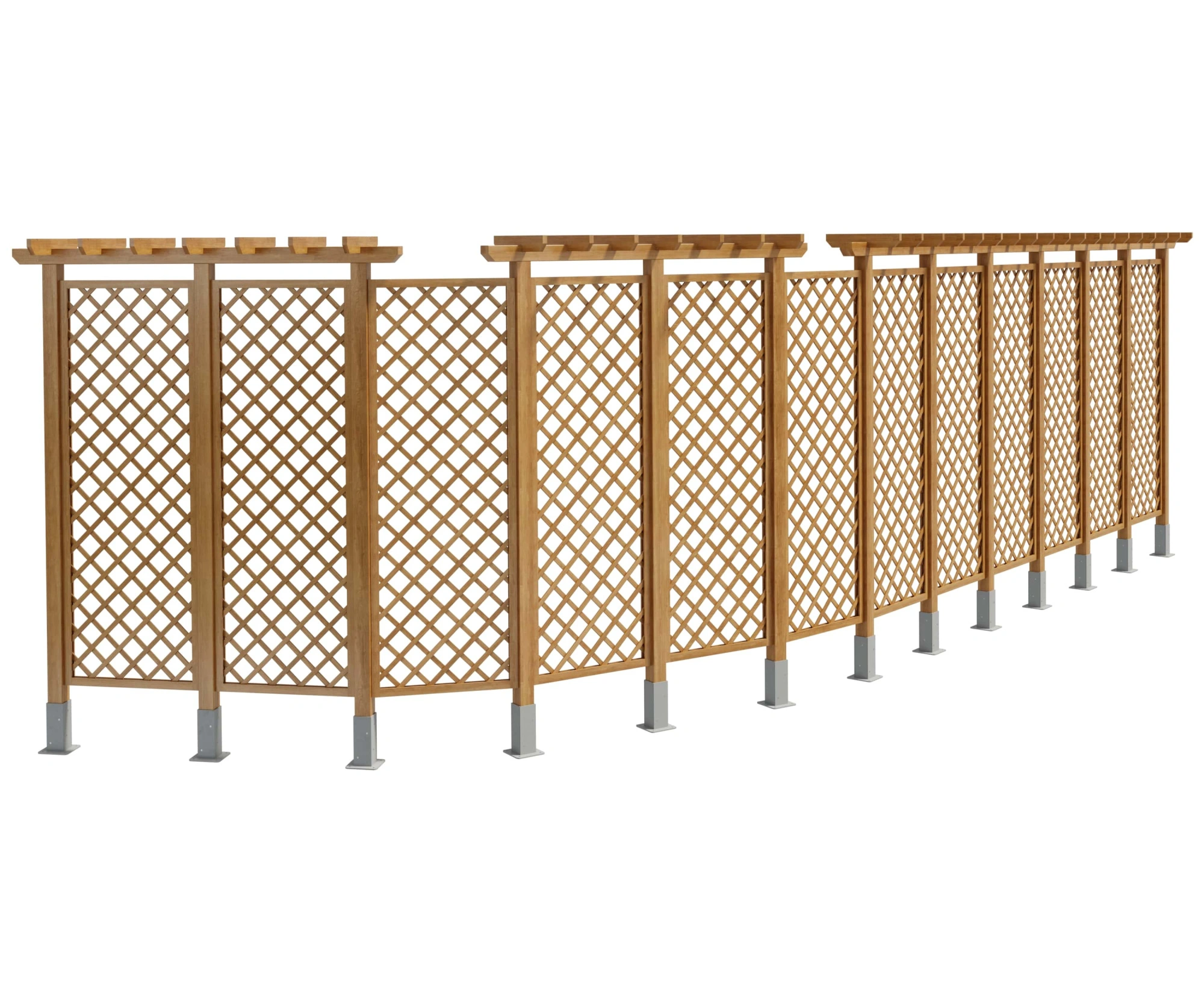 Шпалера «Ромб» 20,0 м (с покраской)