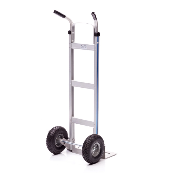 Тележка ручная Стелла-техник KT-2125A , алюминий, грузоподъемность 150кг, две ручки