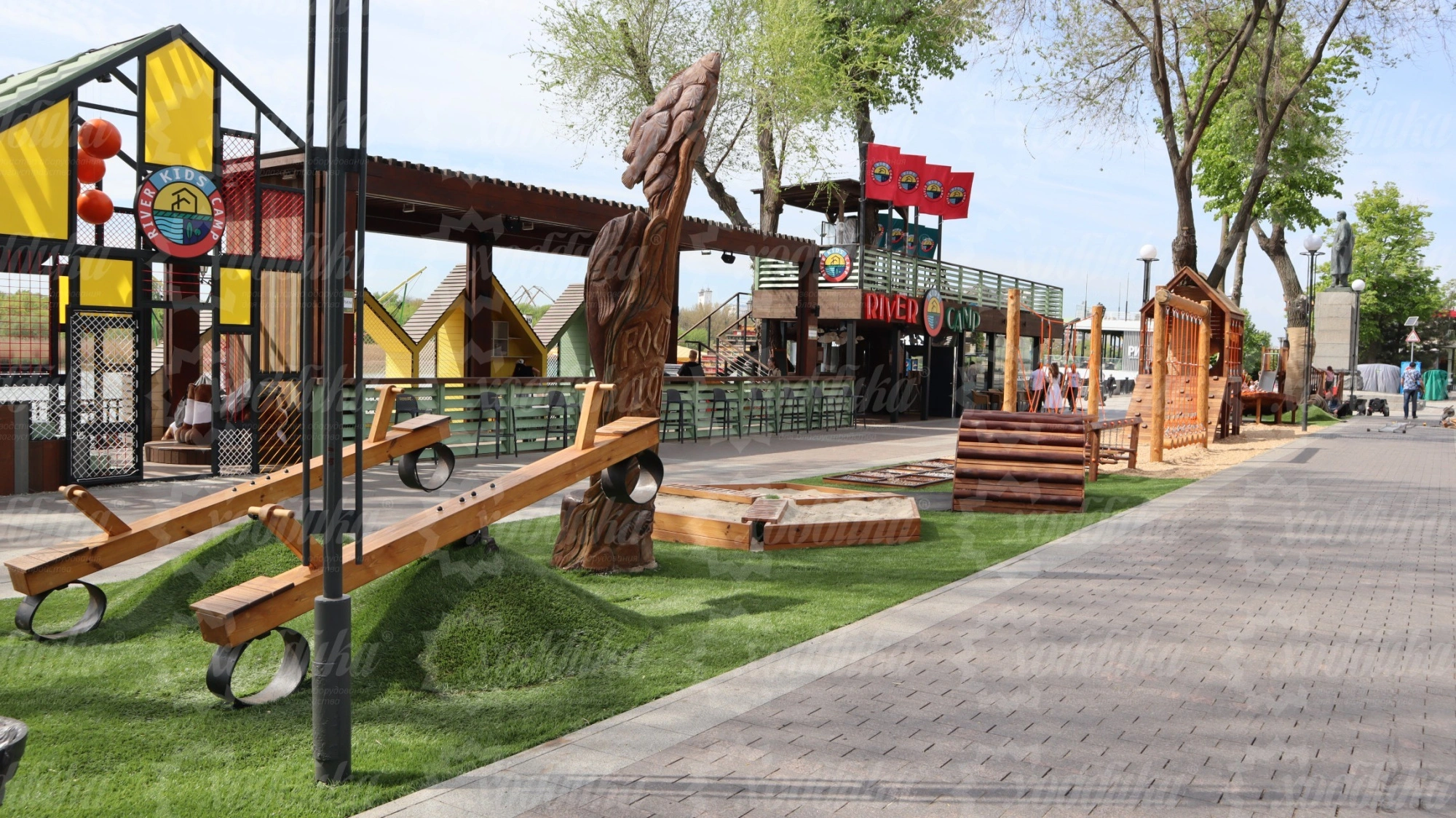 Средняя детская площадка 188 м2 №7