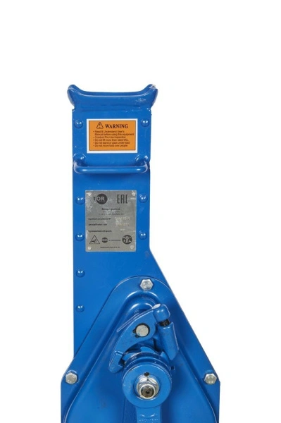 Домкрат реечный TOR ДР 3000 3 т с обрезиненной ручкой