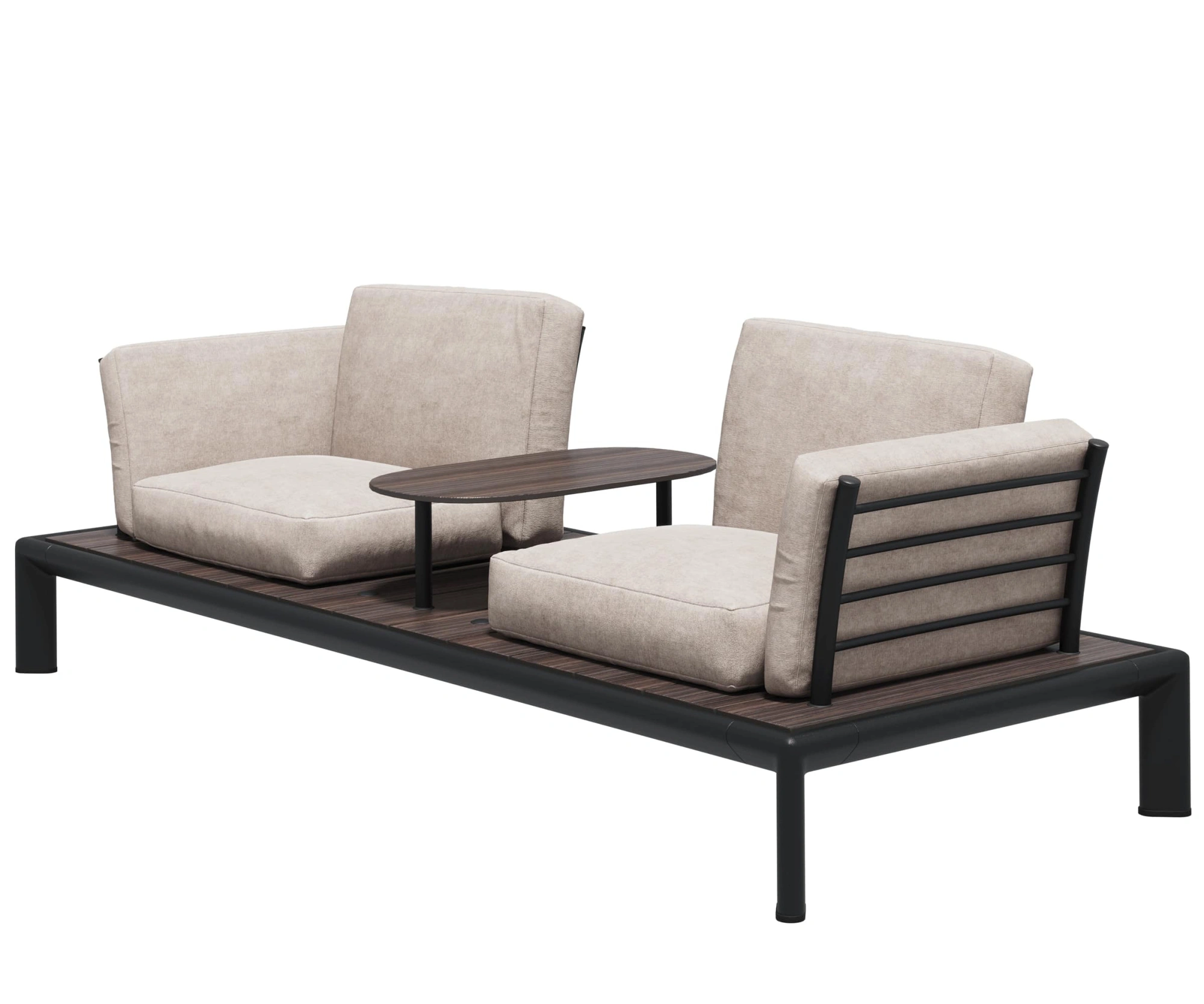 Диван «Лаундж пад» (1/2/2/2/пр)