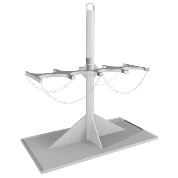 Стойка для баллонов ПБП-07-03 1300x680x1340 мм Серый