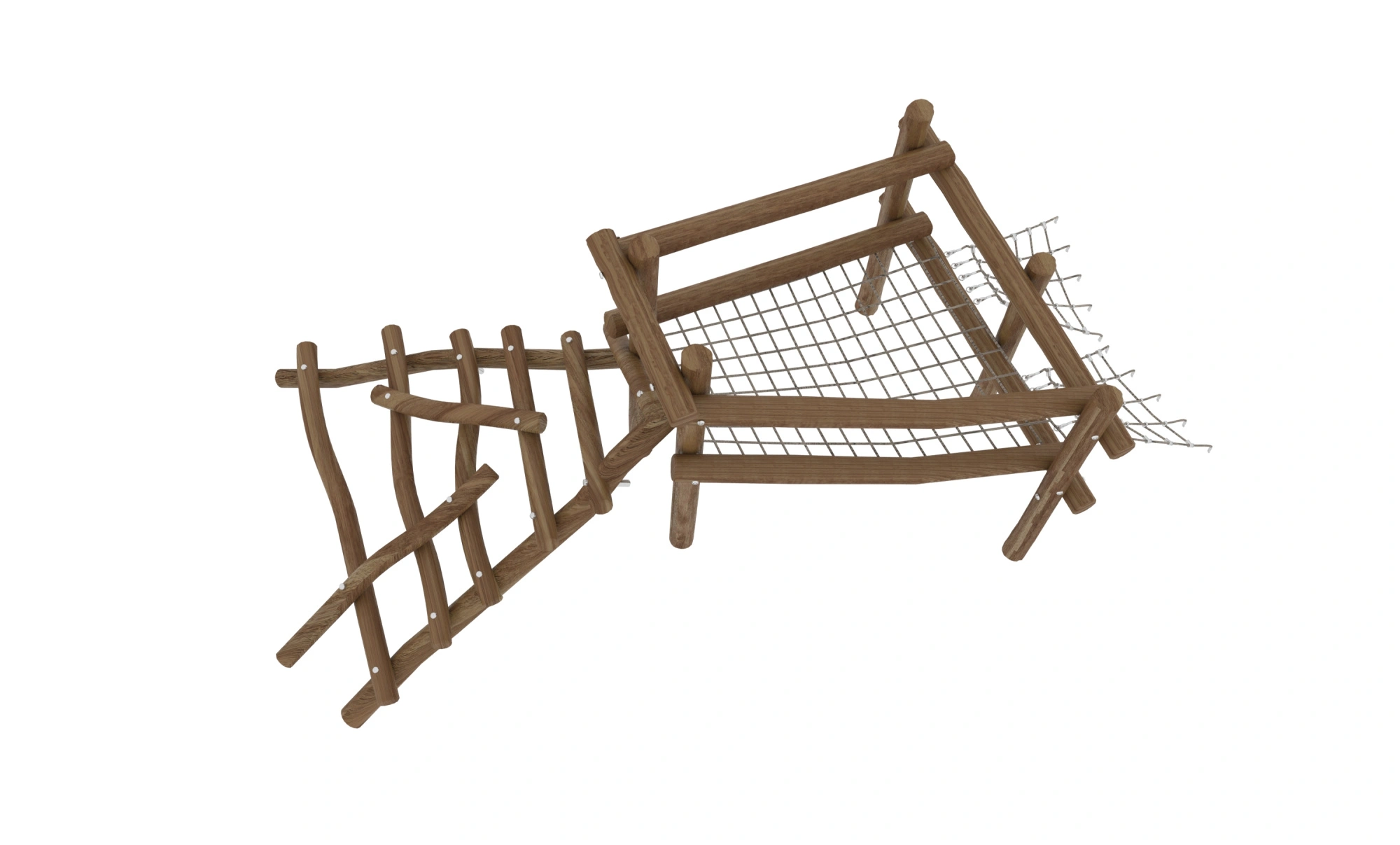 Игровой комплекс HARDWOOD «Логс-2»