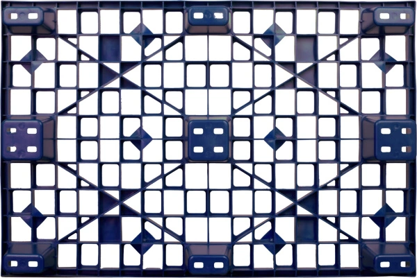 Паллет 1200х800х160 мм (перфорированный на 9 ножках вкладываемый), арт. TR 1208 L синий, код: 12746