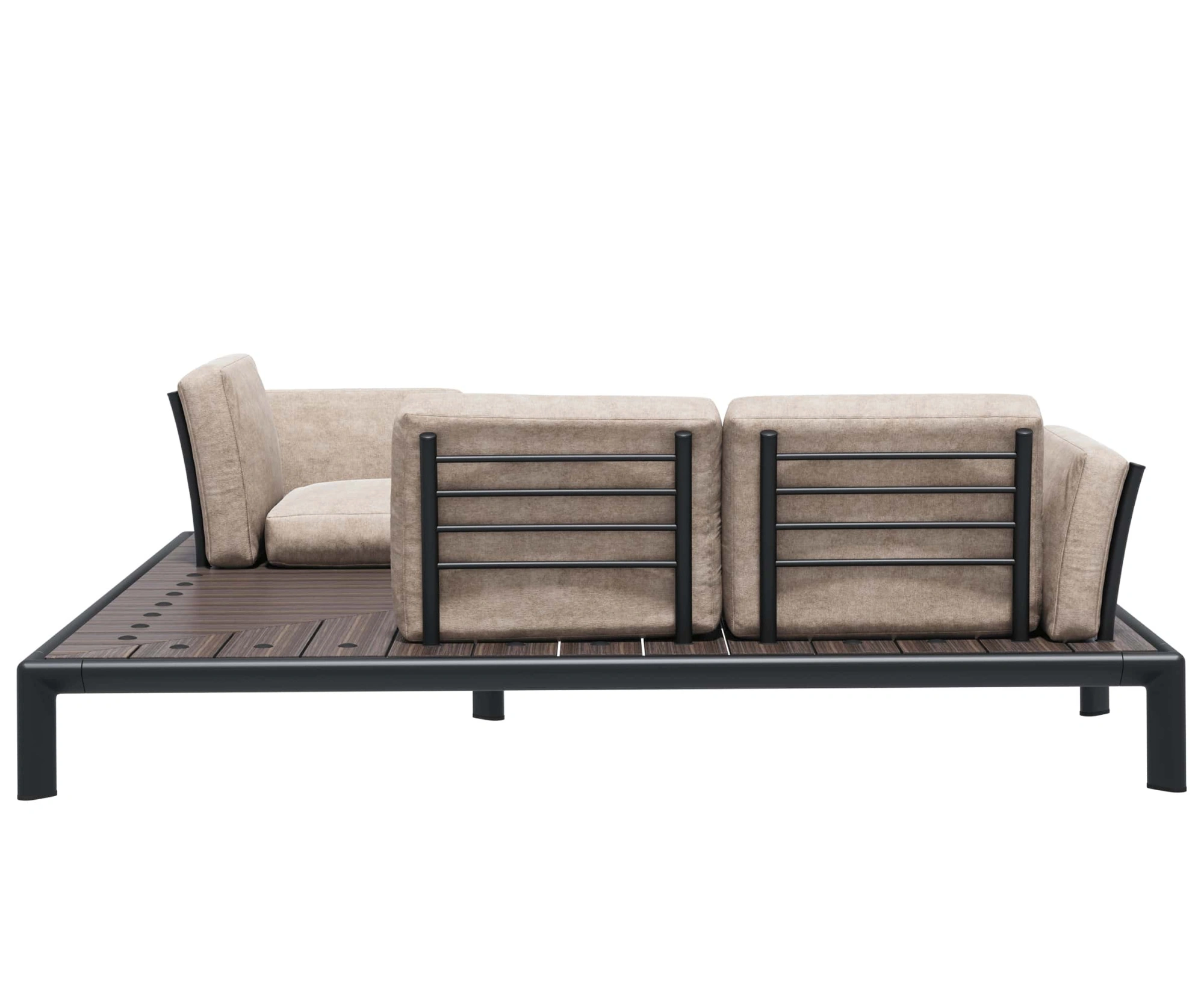 Диван угловой «Лаундж пад» (2/3/3/2/кр)