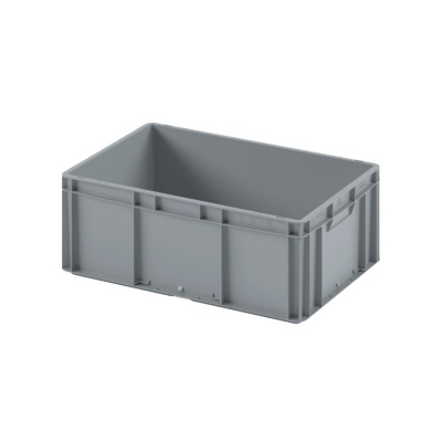 Евроконтейнер ЕС-6422.4 с усиленным дном и закрытыми ручками, 600х400х220 мм