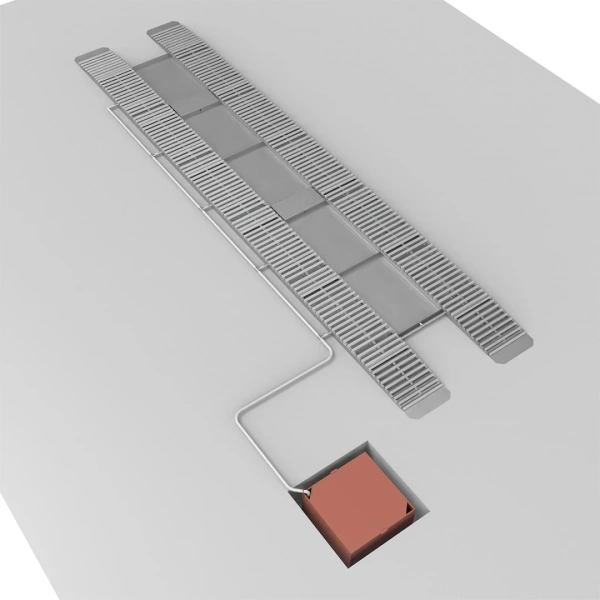 Эстакада разборная металлическая "Комфорт", 12м, грузоподъемность 50т, серая