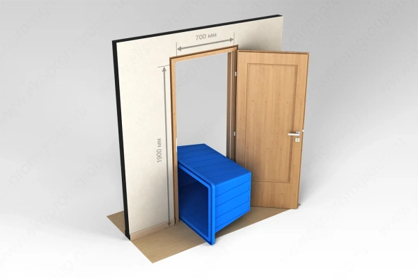 Ванна K 400л синяя