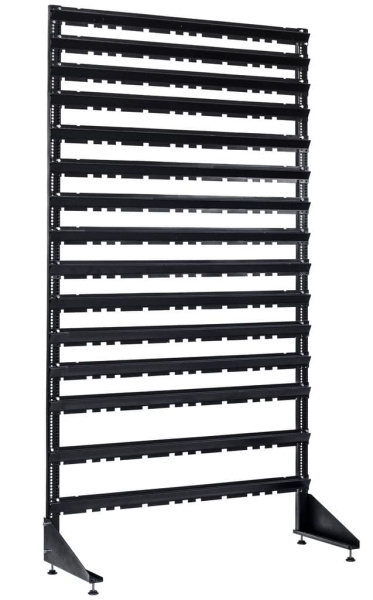 Стеллаж с пластиковыми ящиками 1801-3/9/2 CH-Kombo