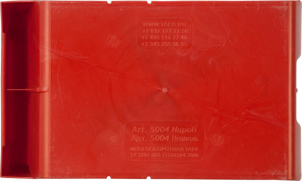 Ящик Napoli 400х230х200 PP, черный антистатичный, арт. 5004 ESD, код: 12773