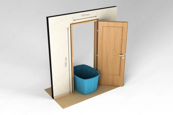 Ванна 200л синяя